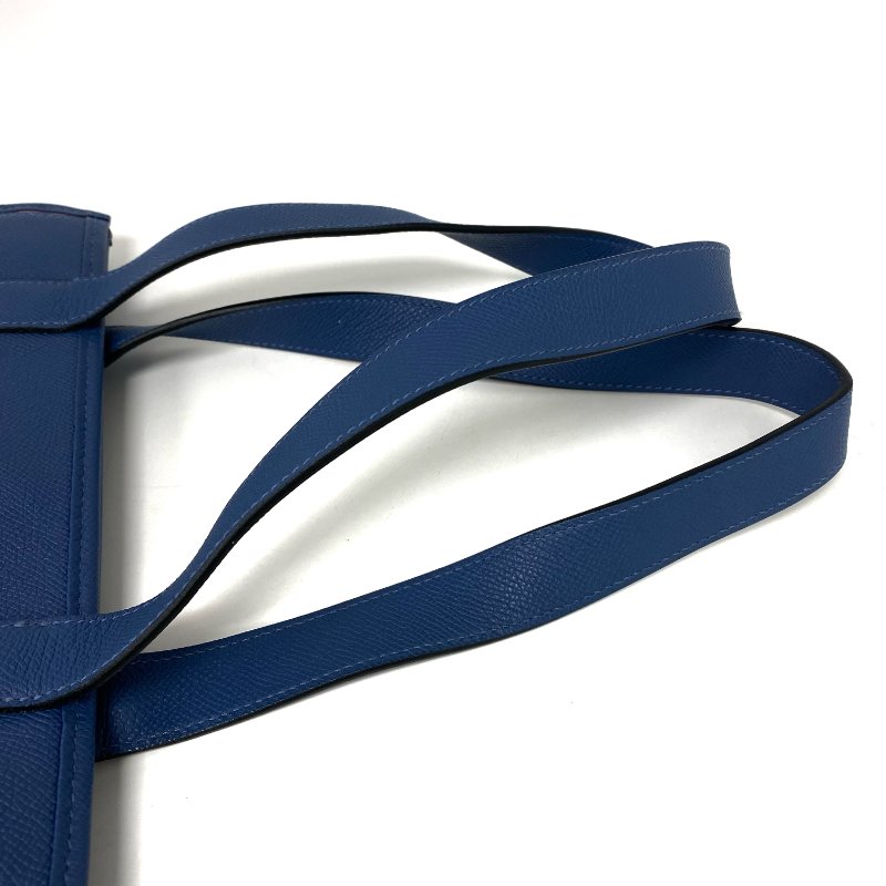 △ Hermes 愛馬仕 Petit H Blue, Pink Canvas, Epsom Calfskin Tote Bag 藍色, 粉紅色帆布, 壓紋小牛皮托特袋 -257021759-15