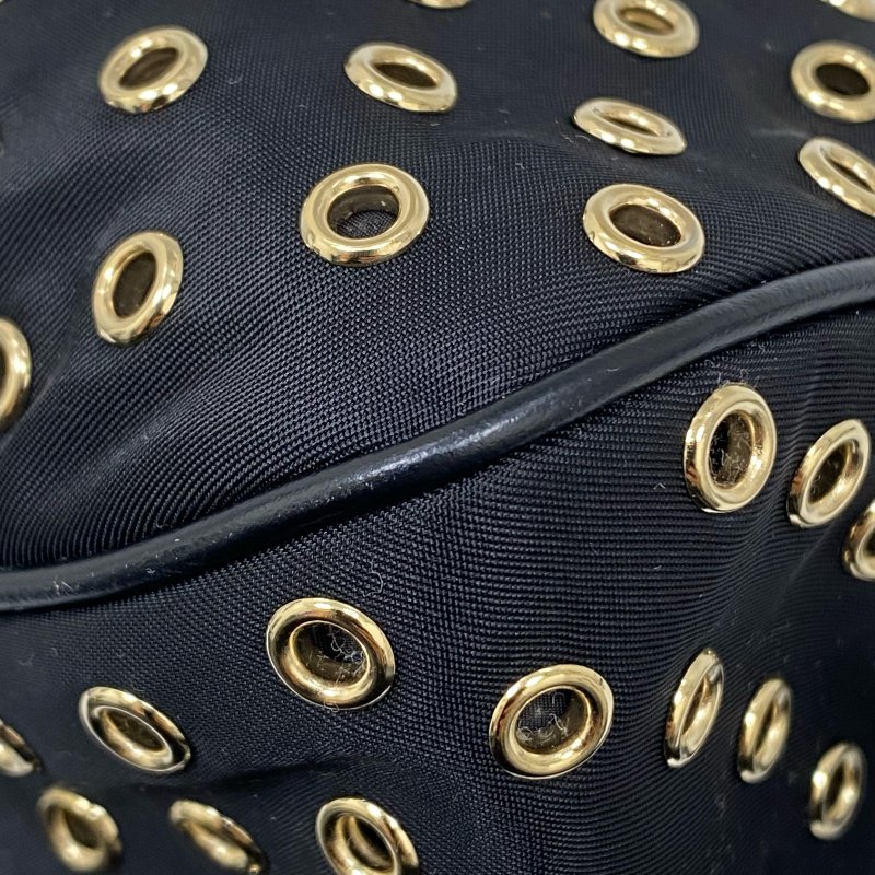 △ Prada 普拉達 Aimee Black Nylon Shoulder Bag 黑色尼龍肩背袋 -257022169-9