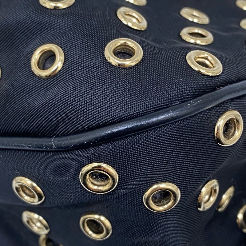 △ Prada 普拉達 Aimee Black Nylon Shoulder Bag 黑色尼龍肩背袋 -257022169-11