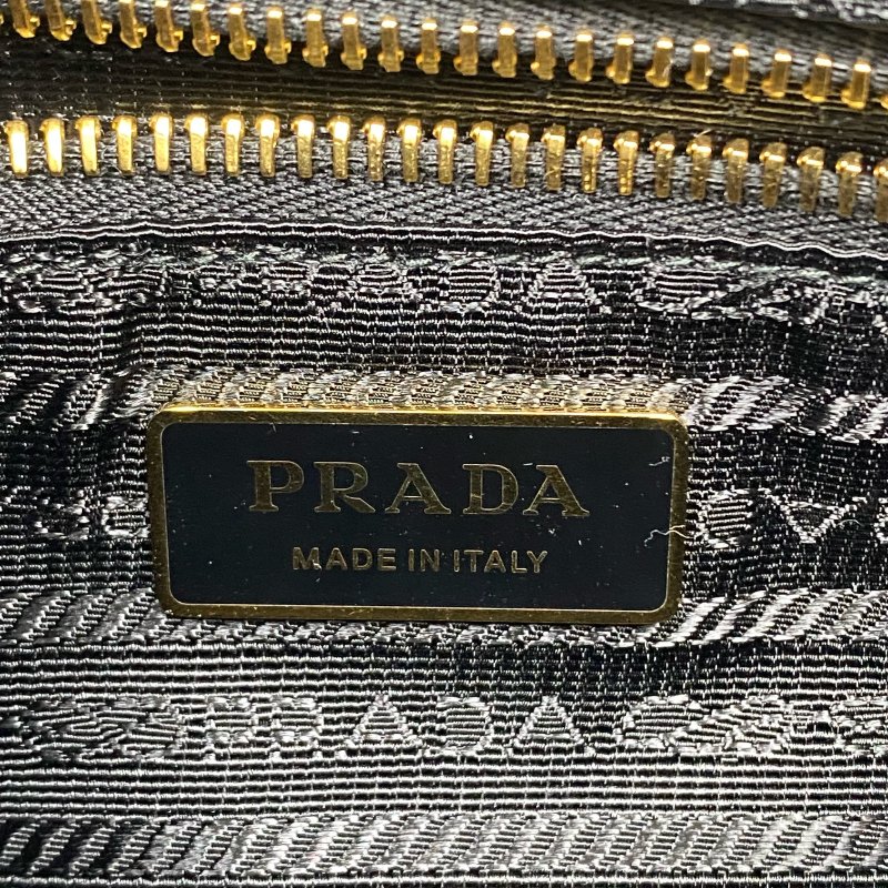 △ Prada 普拉達 Aimee Black Nylon Shoulder Bag 黑色尼龍肩背袋 -257022169-14
