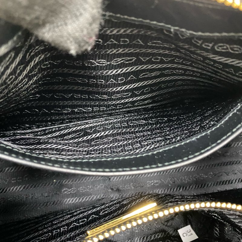 △ Prada 普拉達 Aimee Black Nylon Shoulder Bag 黑色尼龍肩背袋 -257022169-16