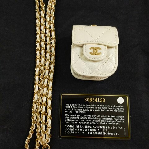 CHANEL 30開 AIRPODS 金色小鍊包