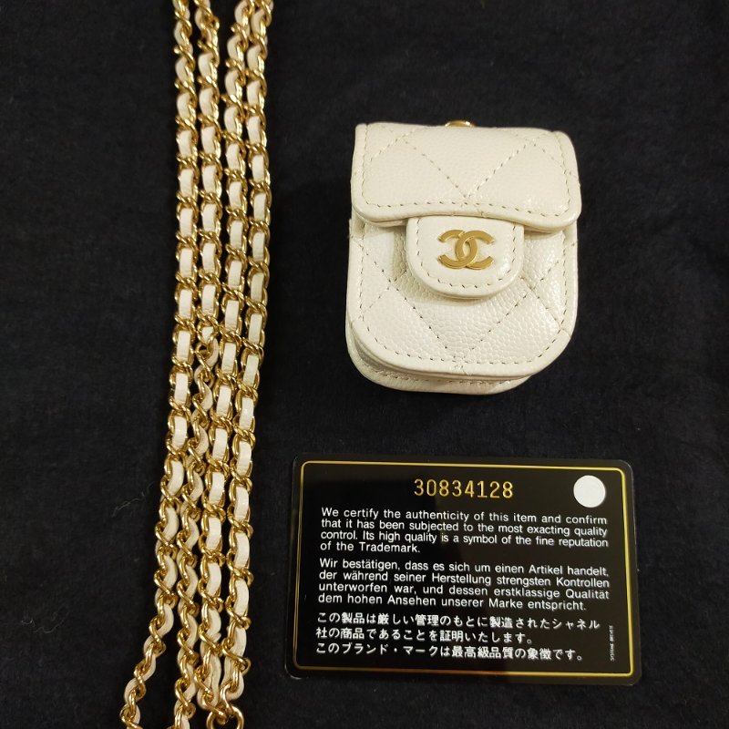 CHANEL 30開 AIRPODS 金色小鍊包-0