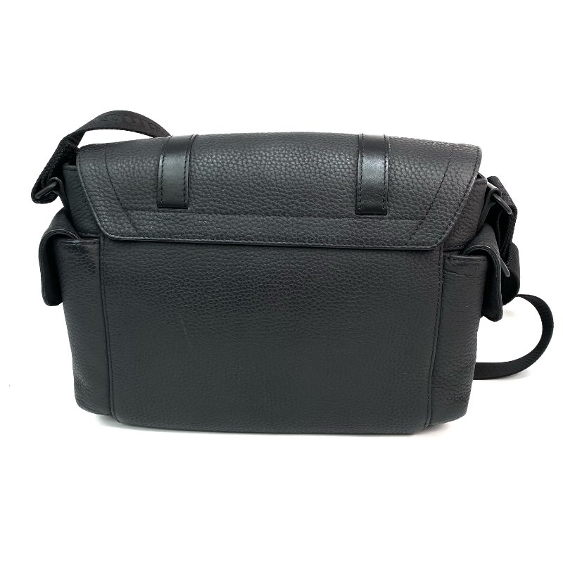 △ Louis Vuitton 路易威登 Black Calfskin Taurillon Christopher Messenger Bag M58476 黑色小牛皮信差包 - 257022062-2