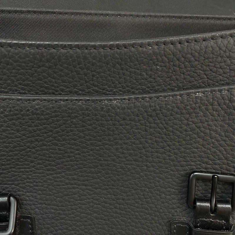 △ Louis Vuitton 路易威登 Black Calfskin Taurillon Christopher Messenger Bag M58476 黑色小牛皮信差包 - 257022062-14