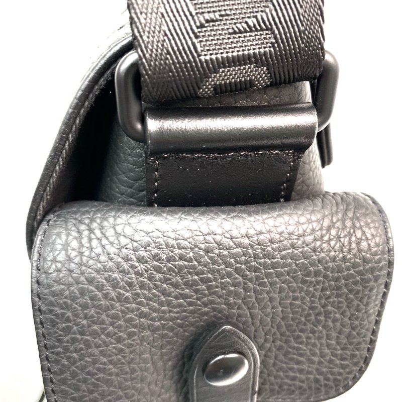 △ Louis Vuitton 路易威登 Black Calfskin Taurillon Christopher Messenger Bag M58476 黑色小牛皮信差包 - 257022062-22