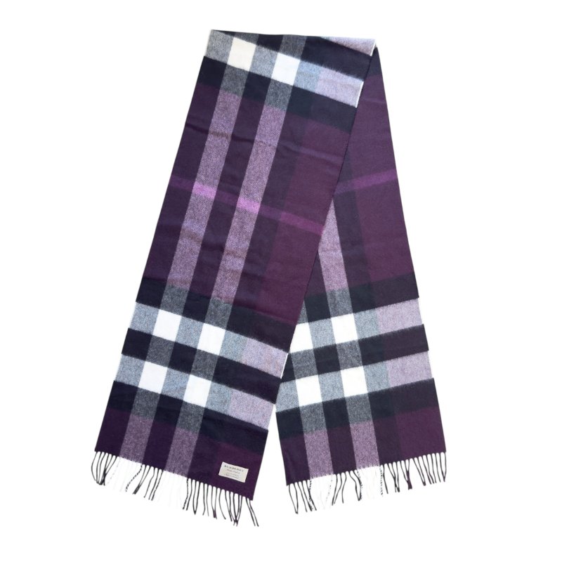 BURBERRY 羊絨 圍巾-1