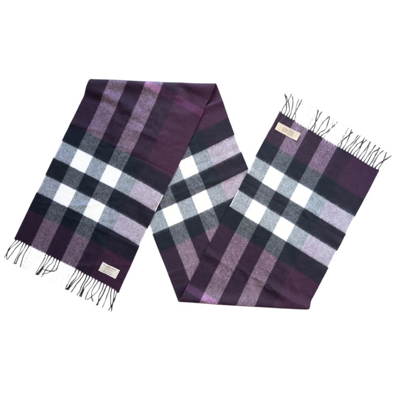 BURBERRY 羊絨 圍巾-3