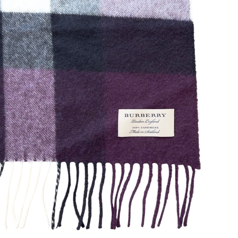 BURBERRY 羊絨 圍巾-4
