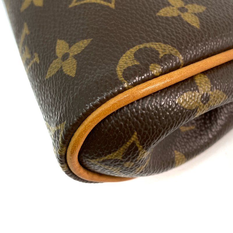 △ Louis Vuitton 路易威登 Brown Coated Canvas Monogram Eva Chain Shoulder Bag M95567 啡色塗層帆布經典老花鎖鏈手袋 - 257022215-7