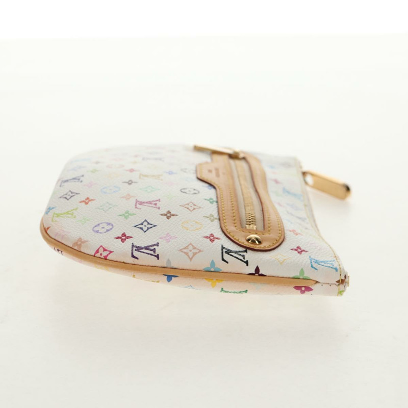 【日本直送】路易威登 Monogram Multicolor Pochette GM 手拿包 白色 M60027 正品 145858A-3