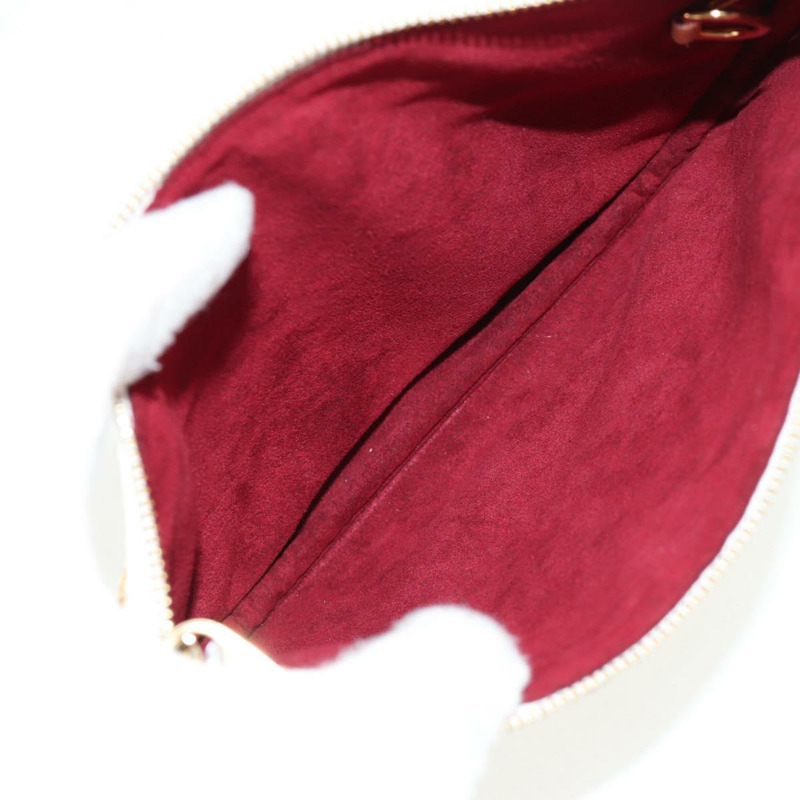 【日本直送】路易威登 Monogram Multicolor Pochette GM 手拿包 白色 M60027 正品 145858A-8
