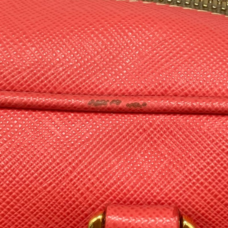 ☆ Prada 普拉達 Pink Saffiano Leather Handbag 粉紅色十字壓紋皮革手袋 -257022420-16