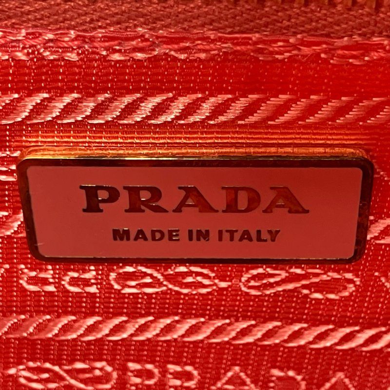 ☆ Prada 普拉達 Pink Saffiano Leather Handbag 粉紅色十字壓紋皮革手袋 -257022420-21