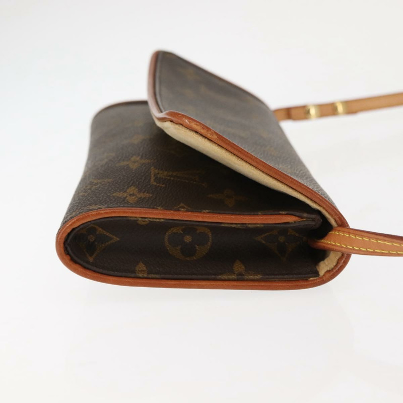 【日本直送】路易威登 Monogram Pochette Twin GM 單肩包 M51852 LV Auth 146850-2