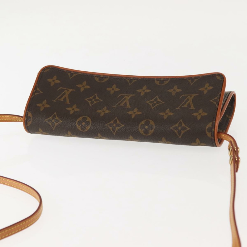 【日本直送】路易威登 Monogram Pochette Twin GM 單肩包 M51852 LV Auth 146850-5
