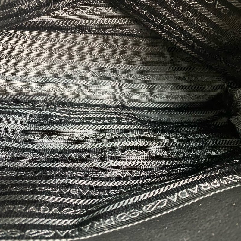 △ Prada 普拉達 Black Calfskin 2 Way Bag 1BA579 黑色小牛皮兩用袋 - 257020790-18