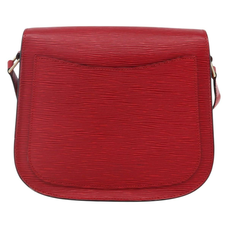 【日本直送】路易威登 Epi Saint Cloud GM 肩背包 紅色 M52197 LV Auth 149995A-1