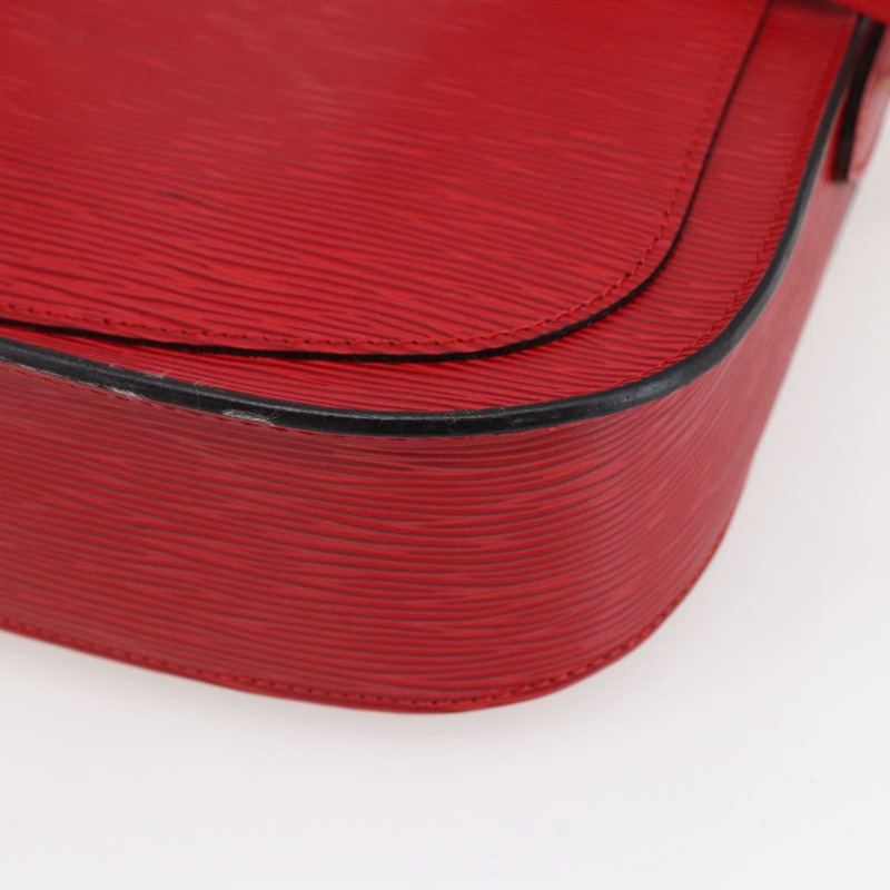 【日本直送】路易威登 Epi Saint Cloud GM 肩背包 紅色 M52197 LV Auth 149995A-16