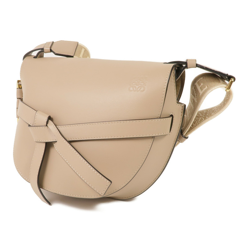 LOEWE 牛皮皮革Gate Small金扣肩背袋-2