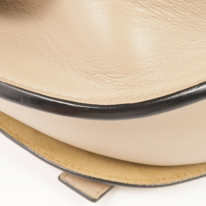 LOEWE 牛皮皮革Gate Small金扣肩背袋-8