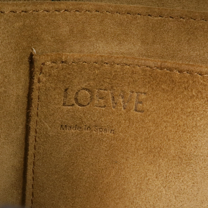 LOEWE 牛皮皮革Gate Small金扣肩背袋-12