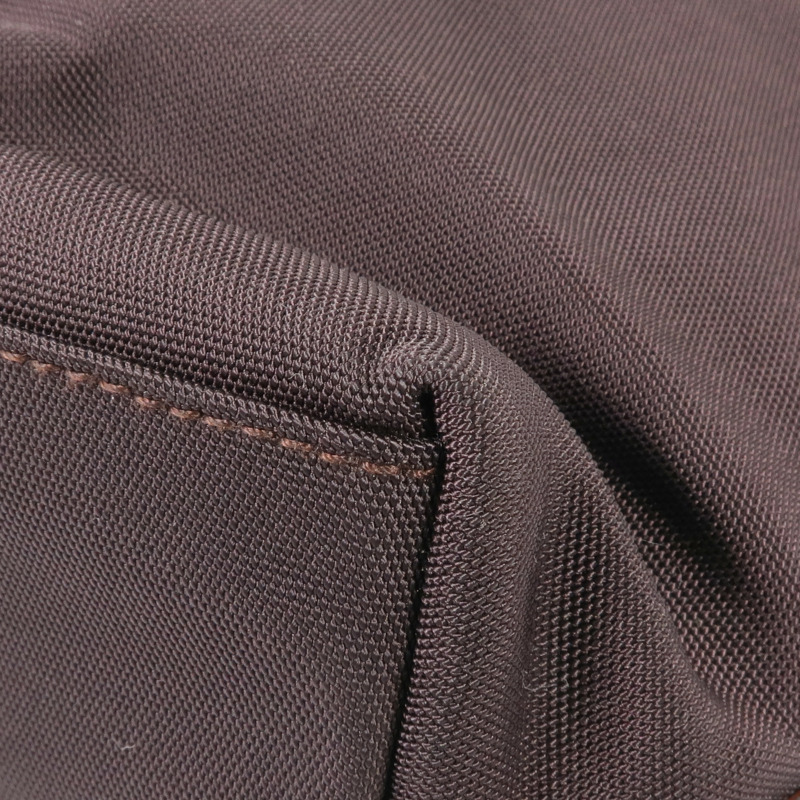 GUCCI 尼龍Handbag銀扣肩背袋-7