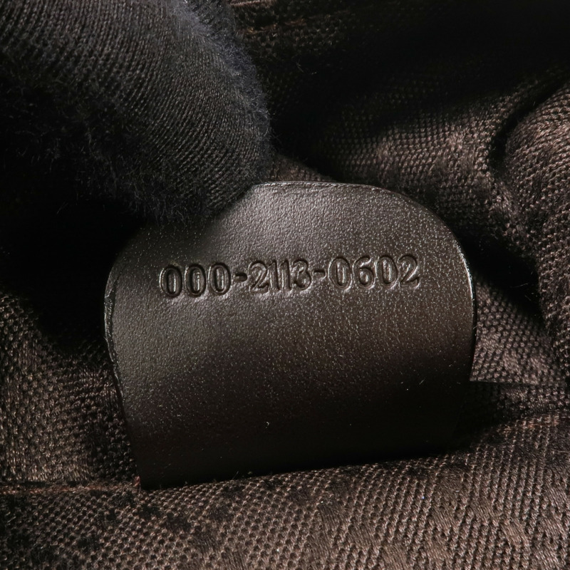 GUCCI 尼龍Handbag銀扣肩背袋-14