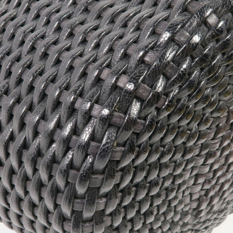 GUCCI 牛皮皮革Chain Shoulder Bag銀扣鏈帶肩背袋-8