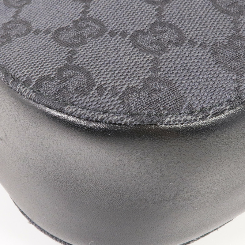 GUCCI 帆布Handbag銀扣手挽袋-6