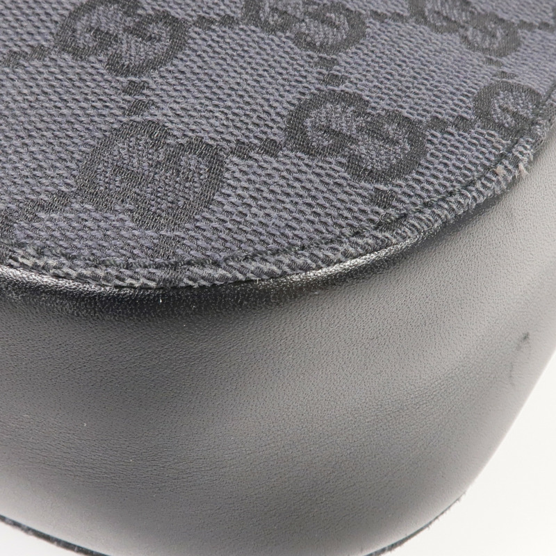 GUCCI 帆布Handbag銀扣手挽袋-7