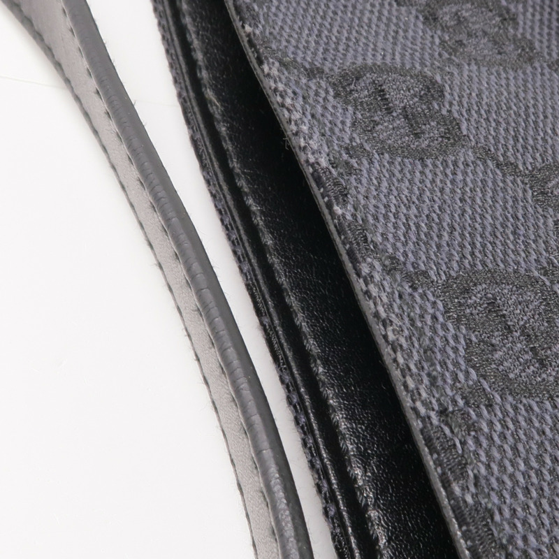 GUCCI 帆布Handbag銀扣手挽袋-16