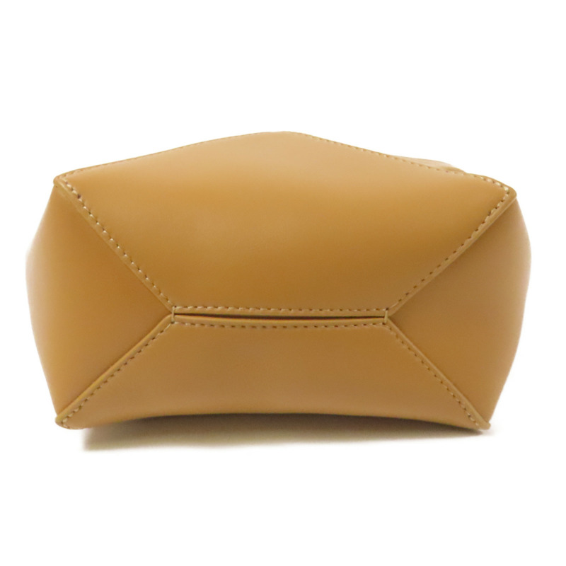 LOEWE 牛皮皮革Puzzle Mini Fold Bag金扣手挽肩背兩用袋-3