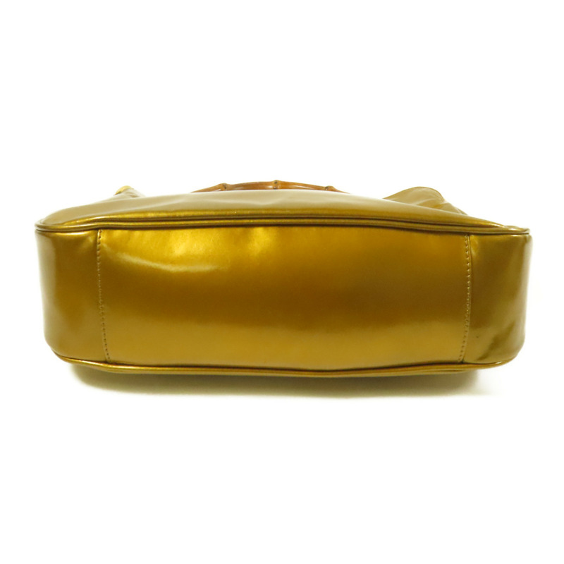 GUCCI 漆皮皮革2 Way Shoulder Bag金扣手挽肩背兩用袋-3