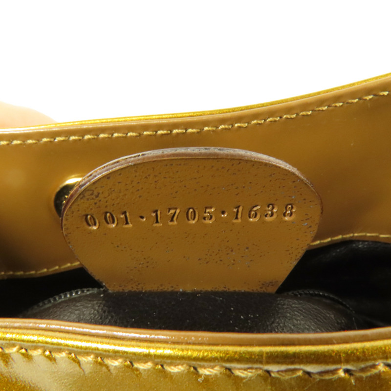 GUCCI 漆皮皮革2 Way Shoulder Bag金扣手挽肩背兩用袋-8