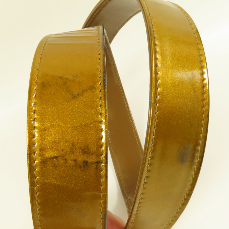 GUCCI 漆皮皮革2 Way Shoulder Bag金扣手挽肩背兩用袋-14