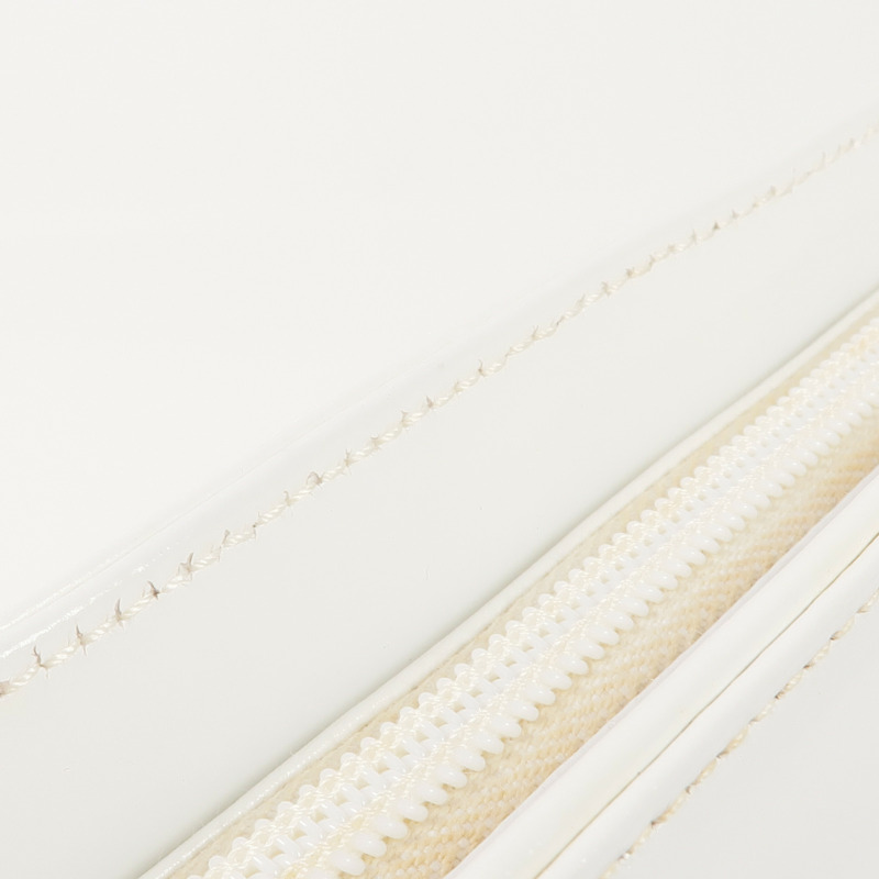 PRADA 漆皮皮革Shoulder Bag銀扣肩背袋-10