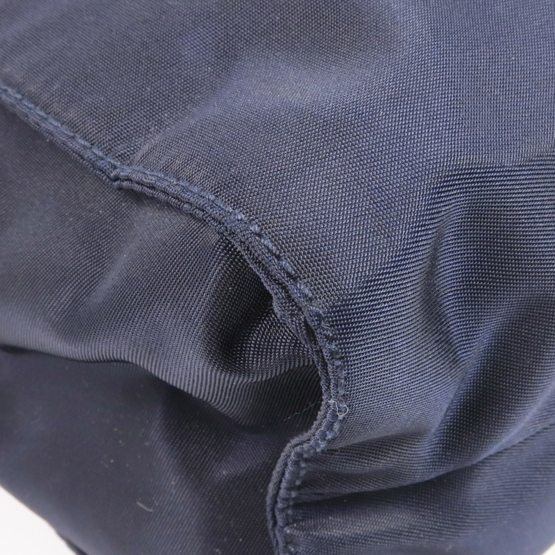 PRADA 尼龍Shoulder Bag銀扣肩背袋-6