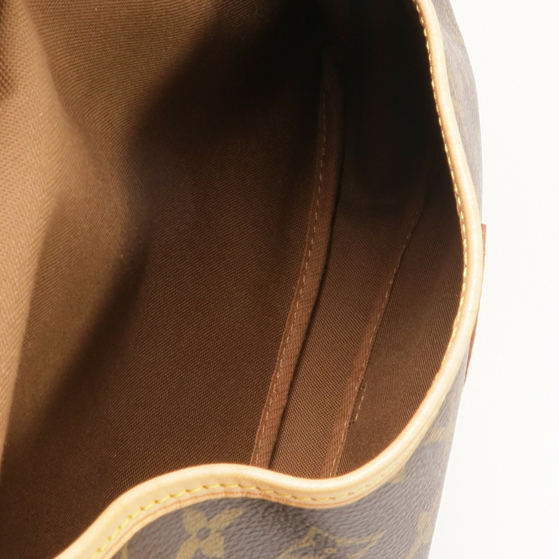 LOUIS VUITTON Monogram Saumur 30金扣肩背袋-13