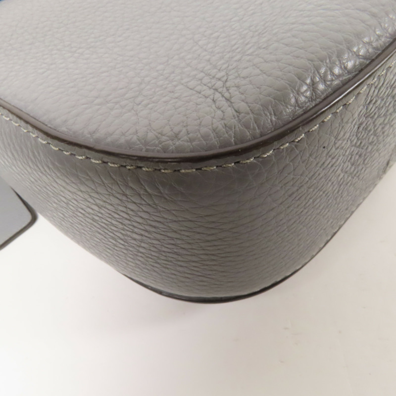 COACH 牛皮皮革Shoulder Bag金扣手挽肩背兩用袋-14