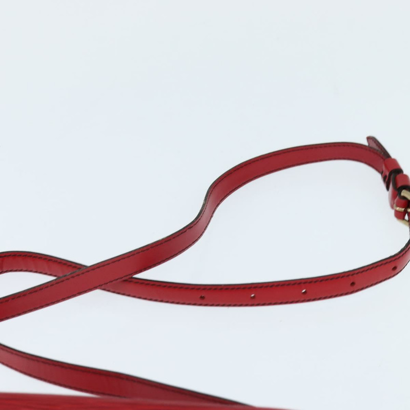 【日本直送】路易威登 Epi Jeune Fille MM 單肩包紅色 M52157 LV 正品 148136-7