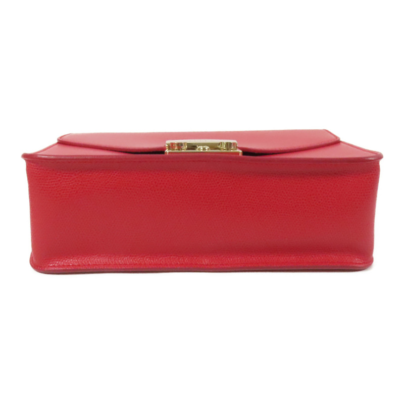 Furla 牛皮皮革Shoulder Bag金扣手挽肩背兩用袋-3