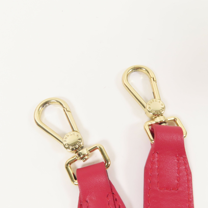 Furla 牛皮皮革Shoulder Bag金扣手挽肩背兩用袋-6