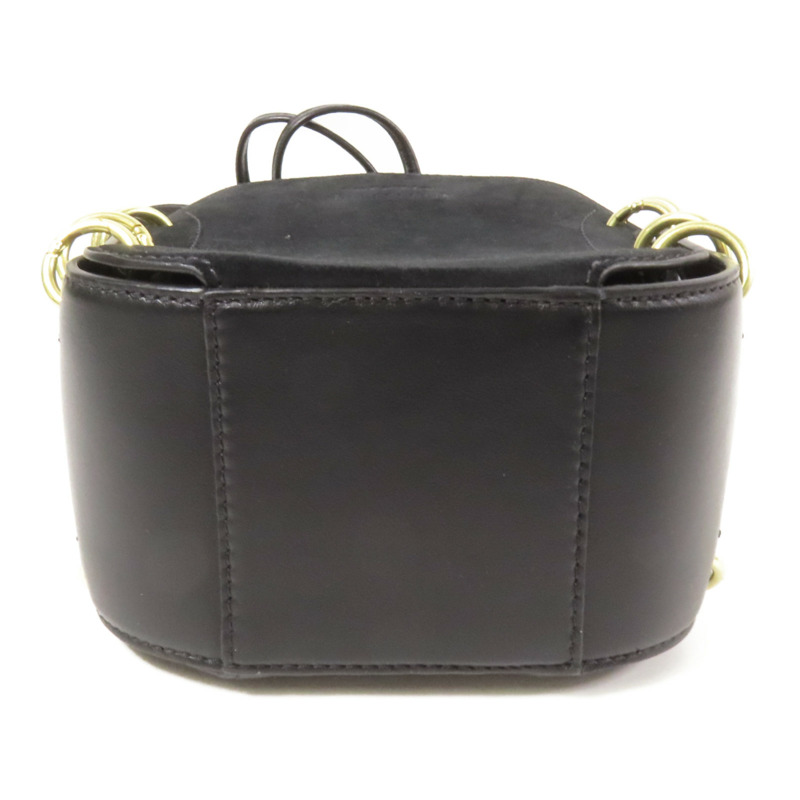 SEE BY CHLOE 牛皮皮革/麂皮皮革Shoulder Bag金扣肩背袋-3