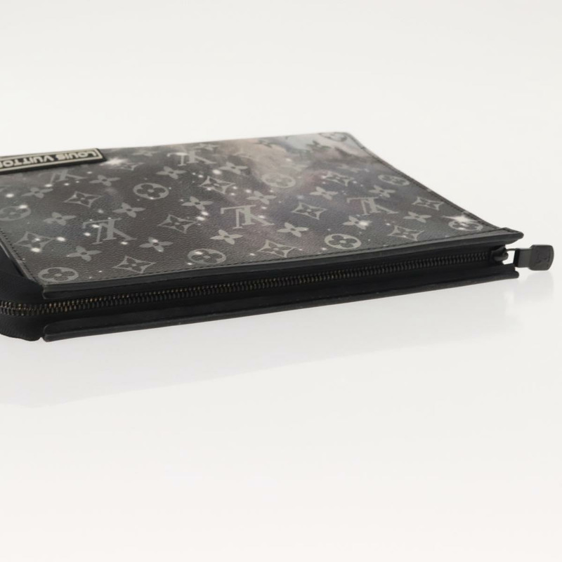 【日本直送】路易威登 Monogram Galaxy Pochette Voyage MM 手袋 灰色 M44448 LV Auth 148119-4