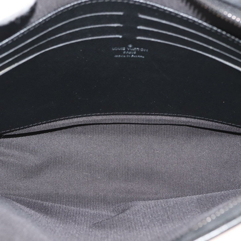 【日本直送】路易威登 Monogram Galaxy Pochette Voyage MM 手袋 灰色 M44448 LV Auth 148119-9