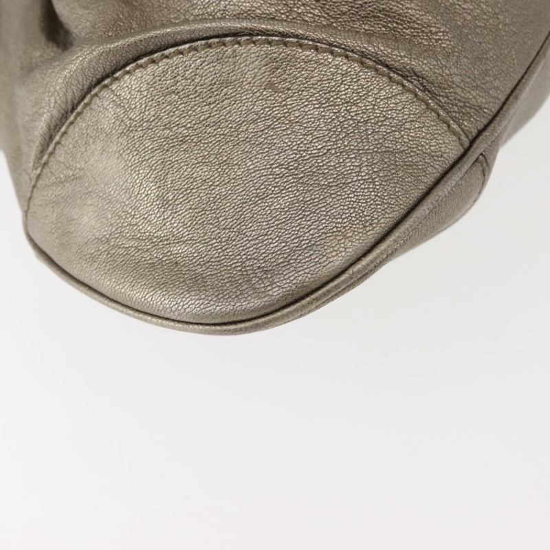 【日本直送】Salvatore Ferragamo Gancini 手提包 皮革 金色 正品 148181-14