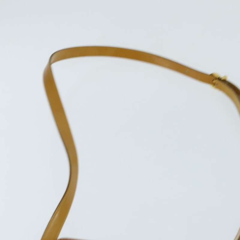 【日本直送】Salvatore Ferragamo Gancini 手袋 琺瑯 2way Orange Gold Auth 148178-8