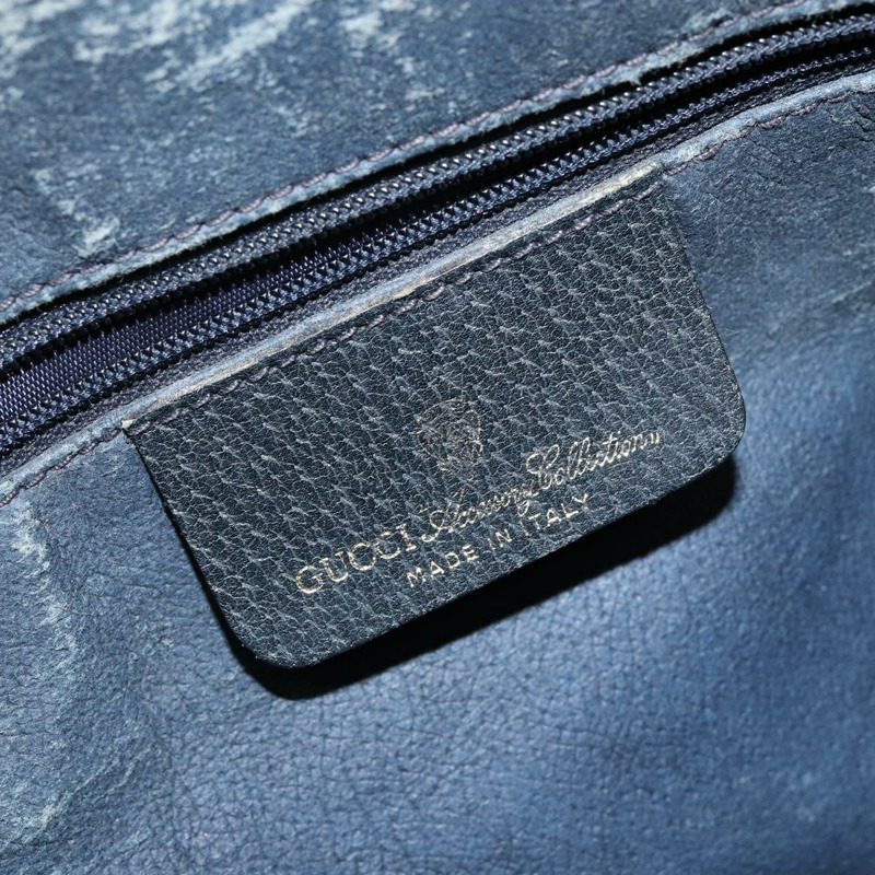 【日本直送】GUCCI GG Supreme Sherry Line 波士頓包 PVC 海軍藍 金色 紅色 正品 148161-19