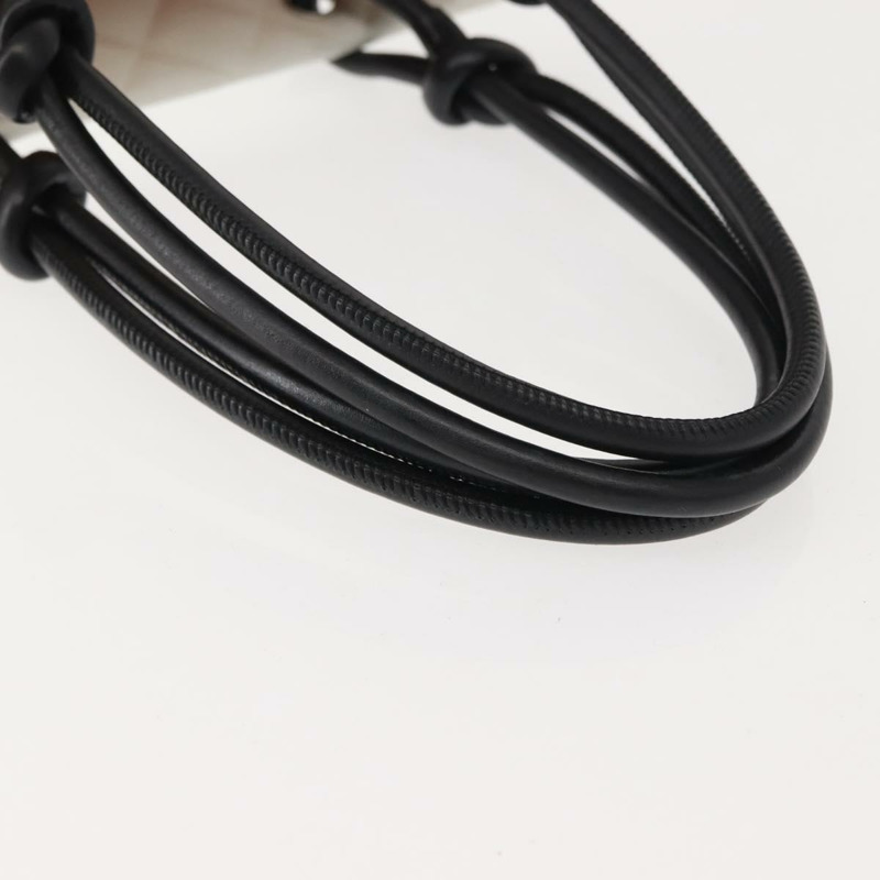 【日本直送】香奈兒 Cambon 系列托特包，羊皮材質，白色，銀色雙C標誌，正品編號 148211-6